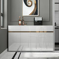 Buffet | Gold Acrylic & White | 160 × 40 × 90 cm | BT16