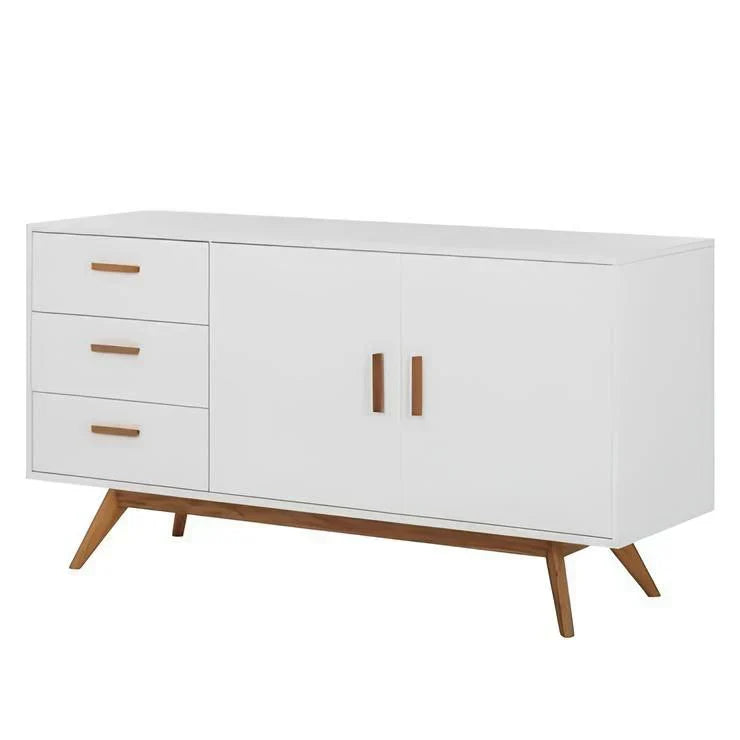 Buffet | White & Wood | 140 × 40 × 90 cm | BT22
