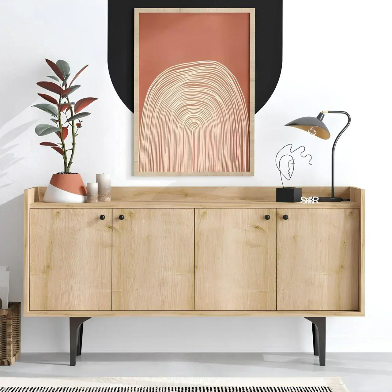Buffet | Wood | 150 × 40 × 90 cm | BT42