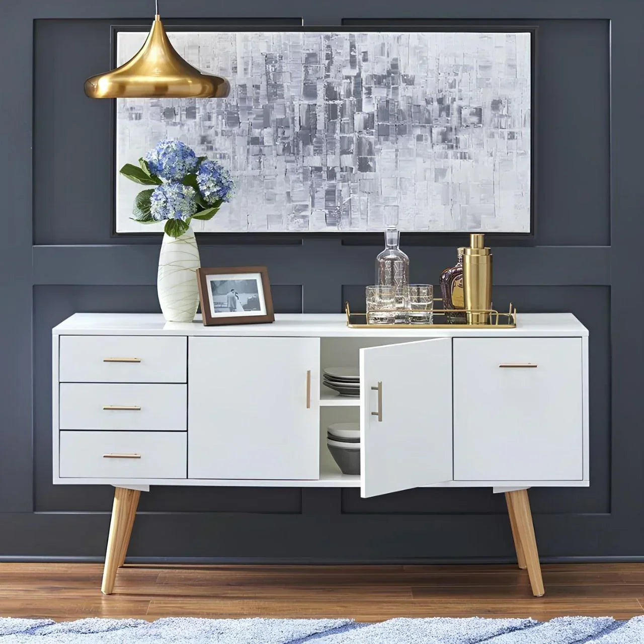 Buffet | White | 140 × 40 × 90 cm | BT24