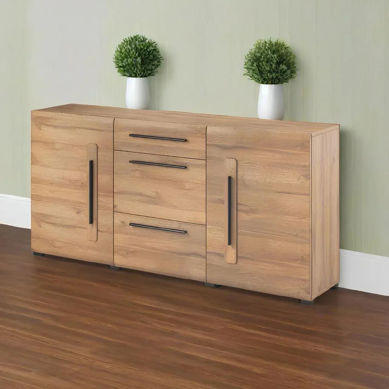 Buffet | Brown & Wood | 160 × 40 × 95 cm | BT23