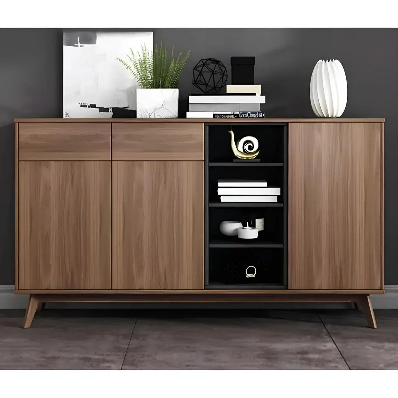 Buffet | Dark Wood | 160 × 40 × 100 cm | BT10