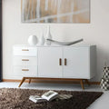 Buffet | White & Wood | 140 × 40 × 90 cm | BT22