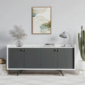 Buffet | White & Grey | 150 × 40 × 90 cm | BT18