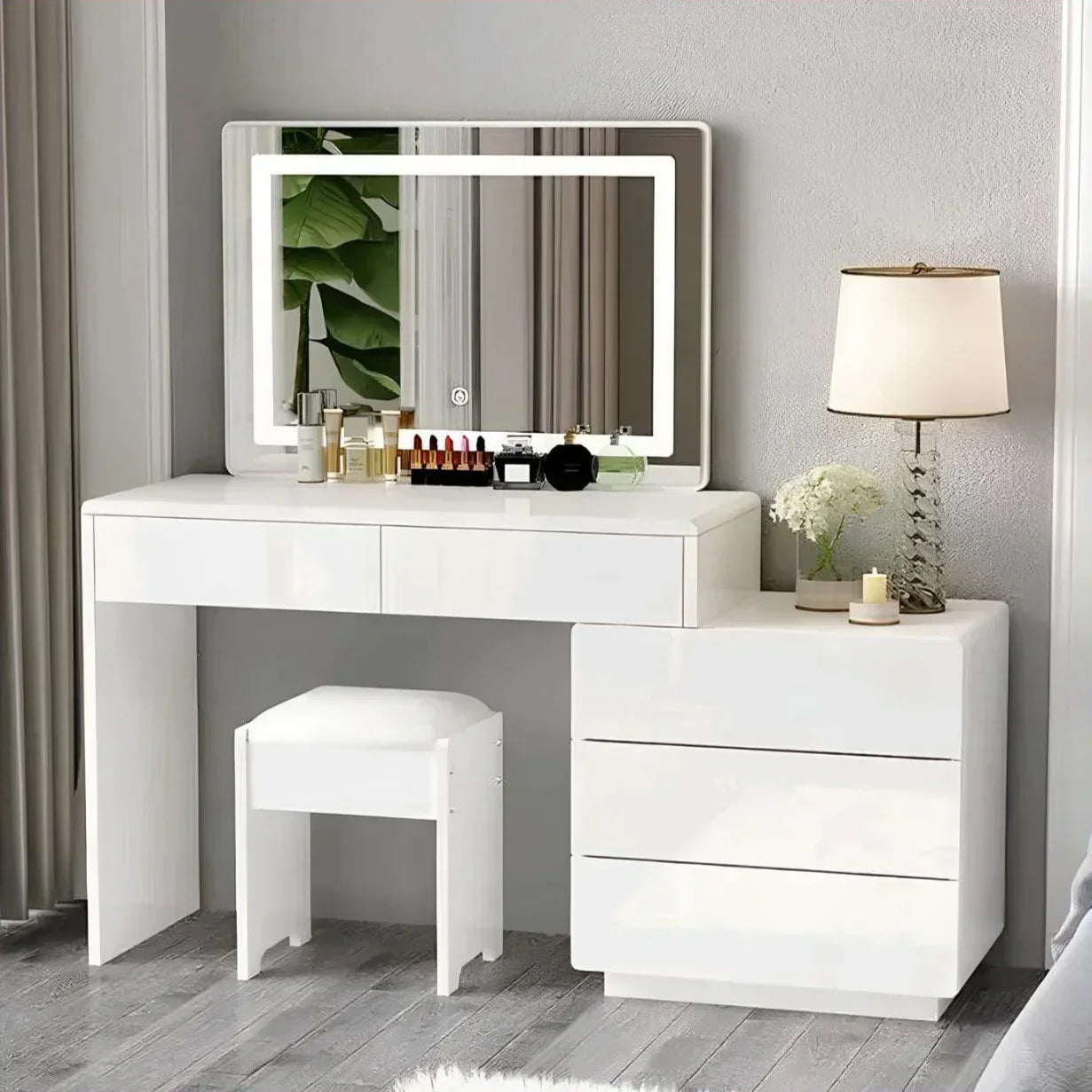 Dressing Table | White | 120 x 120 x 40 cm | DT24