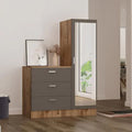 Dressing Table | Wooden & Grey | 100 x 160 x 40 cm | DT22