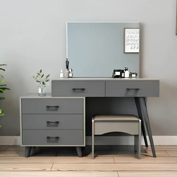 طاولة زينة | رمادي | ١٤٠ × ١٢٠ × ٤٠ | DT ٣٤