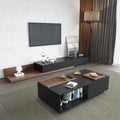 Black & Brown Living Room Set – 240 × 40 × 40 cm | SET12