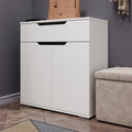 MDF Shoe Cabinet – White Color | SU45 | 80 × 40 × 90 cm