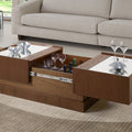 Rectangular Table TA2 | Brown | 100 × 50 × 40 cm – MDF