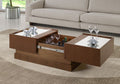 طاولة مستطيلة TA2 لون بني – MDF مقاس 100×50×40 سم