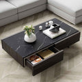 Rectangular Table TA50 | Black | 120 × 60 × 40 cm – MDF