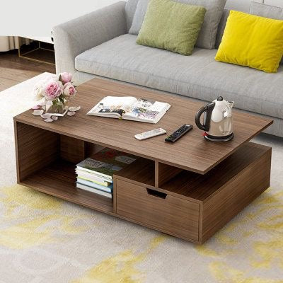 Rectangular Table TA63 | Wood | 100 × 60 × 40 cm – MDF