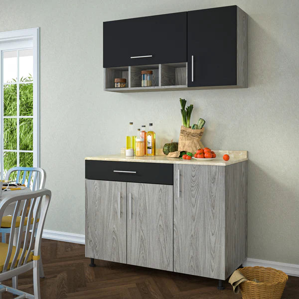 مطبخ قطعتين بتصميم مودرن أنيق - K15